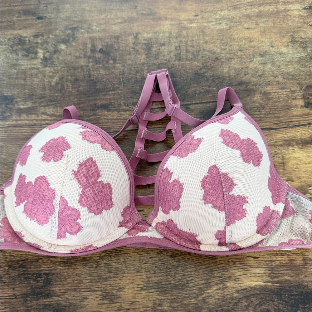 Victoria's Secret Pink Floral Bra